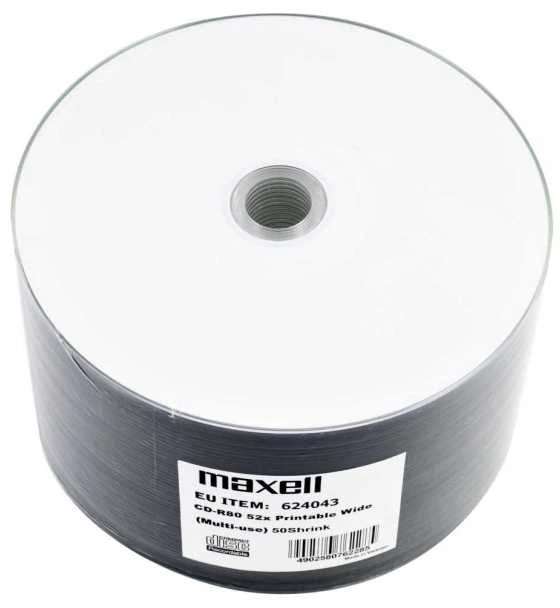 CD Diskai - Maxell 80/700MB 52x 50vnt