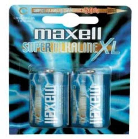 Buitinė Baterija - Maxell LR14 Šarminis 2 Vnt.