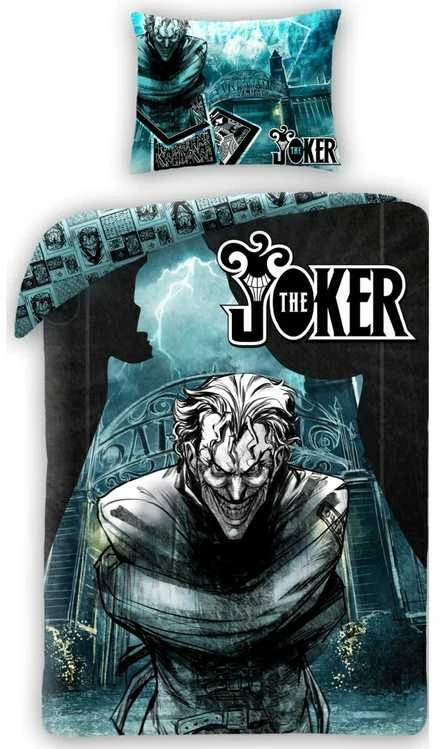 MCU Patalynė medvilnė 140x200 Joker juoda turkio spalvos pagalvės užvalkalas 70x90 Vaikams 12 Halantex