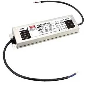 192W LED impulsinis maitinimo šaltinis Mean Well, 12V, IP67, 16A, valdomas, PFC