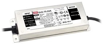 60W LED impulsinis maitinimo šaltinis Mean Well 12V, IP67, 5A, valdomas, PFC