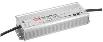320W LED impulsinis maitinimo šaltinis MEAN WELL, 24V, IP65, PFC