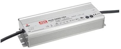 320W LED impulsinis maitinimo šaltinis MEAN WELL, 24V, IP65, PFC