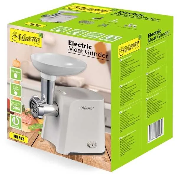 Mėsmalė MAESTRO MR-852 Meat Grinder 1000 W Baltas