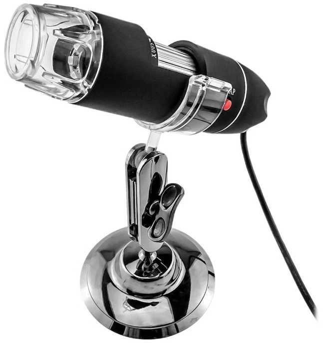 Universalus skaitmeninis Mikroskopas jungiamas prie kompiuterio Media-Tech MICROSCOPE USB 500X MT4096