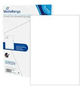 MediaRange Etykiety balta 210x297mm 50 vnt (MRINK140)