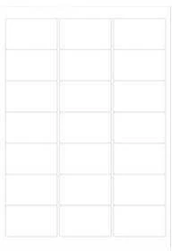 MediaRange Etykiety balta 63,5x38,1mm 1050 vnt (MRINK148)