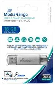 MEMORY DRIVE FLASH USB3 16GB/MR935 MEDIARANGE