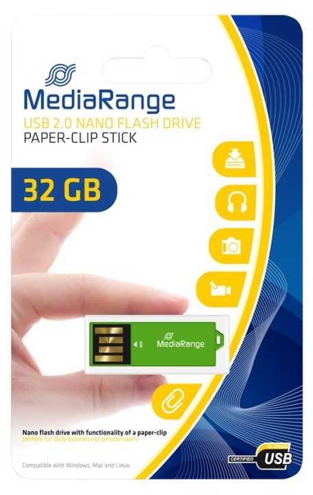 USB atmintinė „MediaRange MR977“, 32 GB (MR977)
