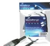 MediaRange tinklo kabelis, U/UTP, Cat6, 5 m, juoda (MRCS104)