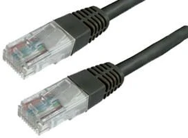 MediaRange tinklo kabelis, UTP, Cat6, 10 m, juoda (MRCS120)