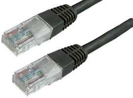 „MediaRange“ jungiamasis laidas, U/UTP, Cat6, 15 m, juodas (MRCS121)
