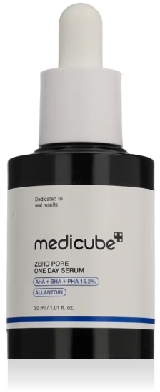 Medicube Zero Pore One-day Serumas Išsiplėtusioms Poroms su Rūgštimis, 30 ml