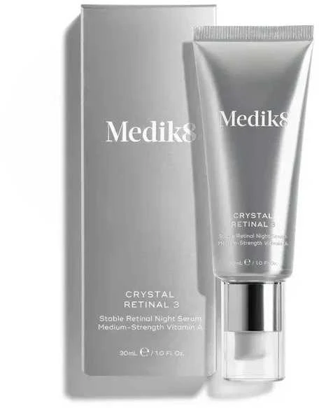 Medik8 "Crystal Retinal Night Serum 3" (tinklainės naktinis serumas) 30 ml