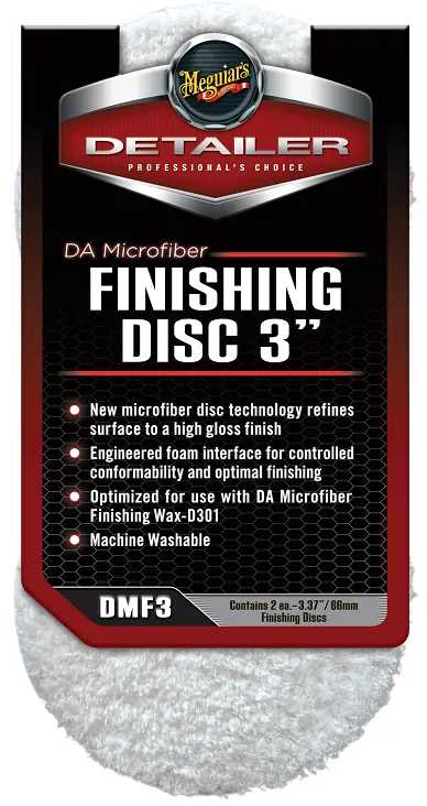 Meguiars Microfiber Finishing Disc - 3" - 2-pack