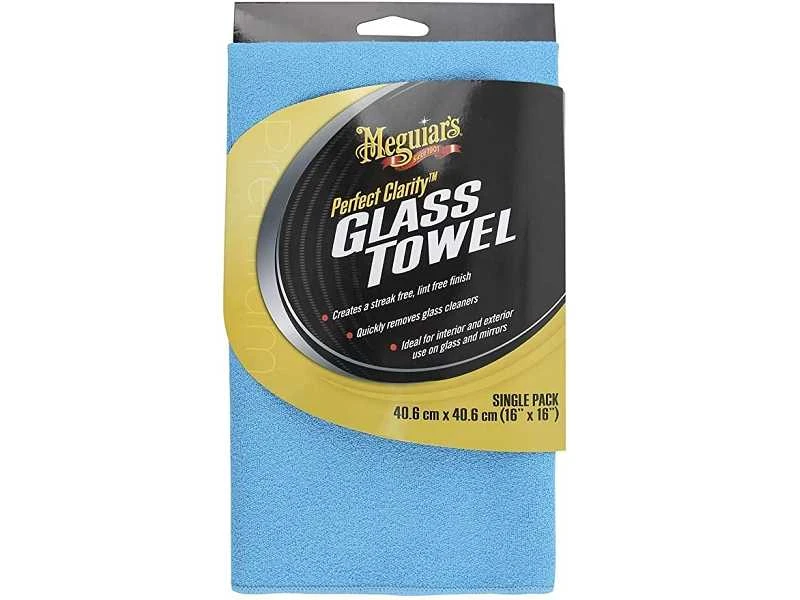 Meguiars mikropluošto šluostė stiklams pakuotėje