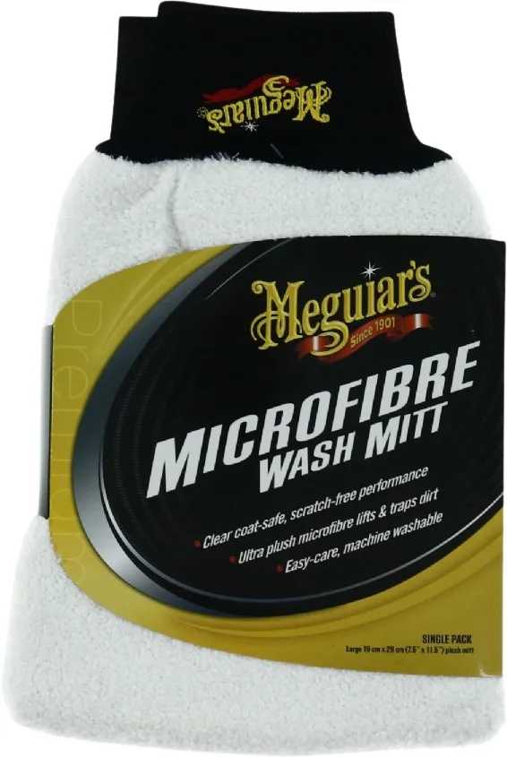 Meguiars Meguiars Microfiber Wash Mitt - Universali automobilių plovimo mikropluošto pirštinė