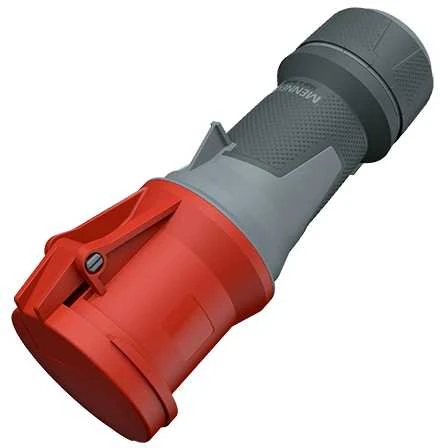 Mennekes Lizdas przenośne PowerTOP Xtra raudona 63A 400V IP44 (MEN14112)