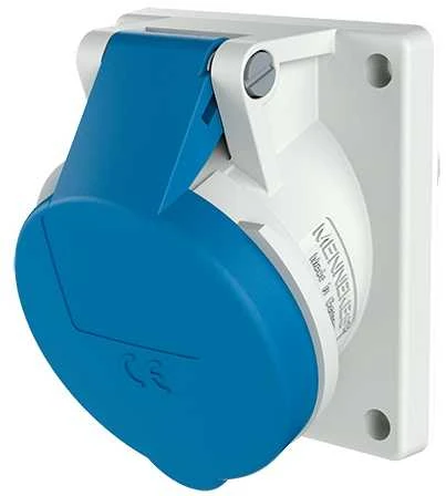Mennekes MENEKSAS Lentelės žvaigždė įstrižai mėlynos 16A 230V IP44