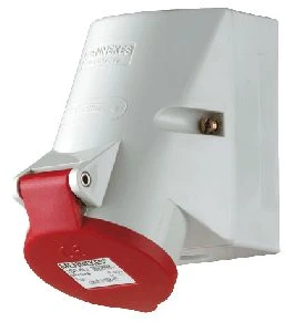MENNEKES 3331, tiesus, 400 V, raudona, balta, IP44, 1 vnt.