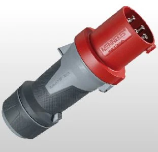 Mennekes nešiojamas kištukas PowerTOP Xtra 63A 5P 6h 400V raudonas IP44 13112 (MEN13112)