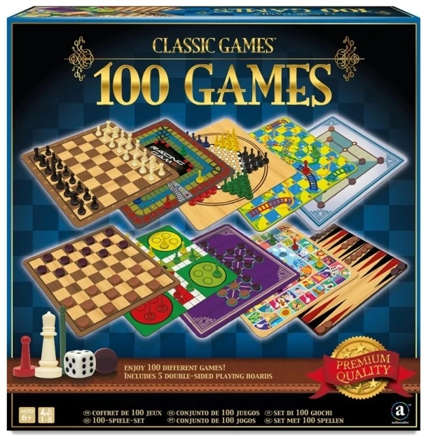 „Merchandt Ambassador Classic Games“ – 100 žaidimų rinkinys (ST020)