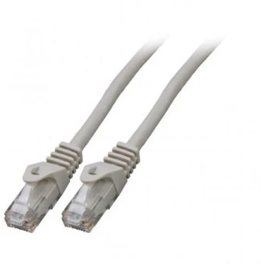 Mercodan Tinklo kabelis RJ-45, Cat.6, U/UTP, LSZH, CCA, pilkas, 7,5 m (371221075)
