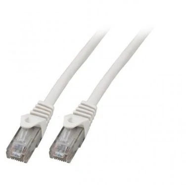 Mercodan Tinklo kabelis RJ-45, Cat.6, U/UTP, LSZH, CCA, balta, 3 m (371229030)
