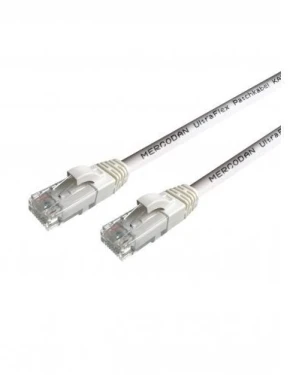 Mercodan Kabelis sieciowy RJ-45, Cat.6, U/UTP, LSZH, UltraFlex, balta, 30 m (371239300)