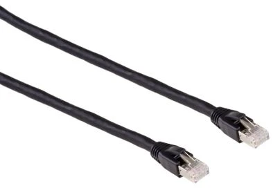 Mercodan PRO HDbaseT 20,0m, KAT7 S/FTP tinklo kabelis, juodas, LSZH be halogenų, AWG23 vientisas, 20 m, Cat7, S/FTP (S-STP), RJ-45, RJ-45, juodas