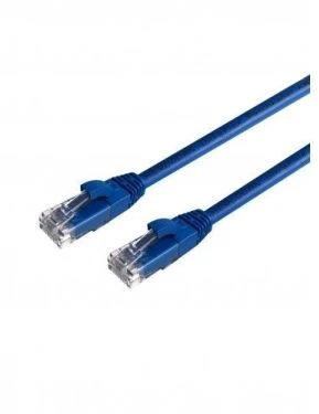 Mercodan „UltraFlex“ jungiamasis kabelis KAT6 UTP, 3,0 m, Bl?, LSZH