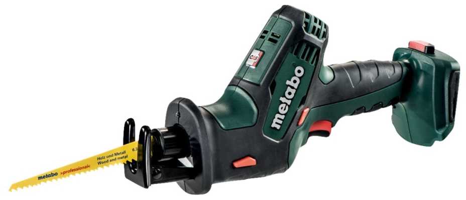 Akumuliatorinio tiesinio pjūklo SSE 18 LTX korpusas, Metabo