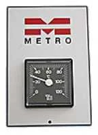 METRO THERM termometras, analoginis 0–120 °C, skirtas montuoti vandens šildytuvuose be termostato. Su kapiliariniu vamzdeliu ir jutikliu.