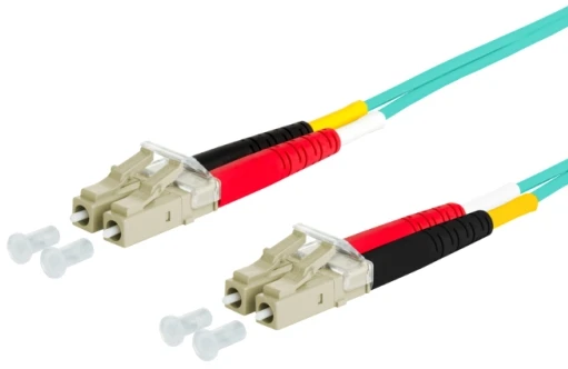 Electraline Šviesolaidinis kabelis METZ CONNECT OpDAT, LC-D/LC-D OM3, 3 m