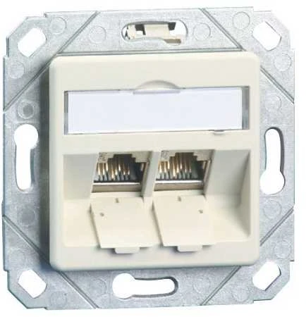 METZ CONNECT modulio prijungimo lizdas UPk 2 prievadas be komplektacijos grynai baltas