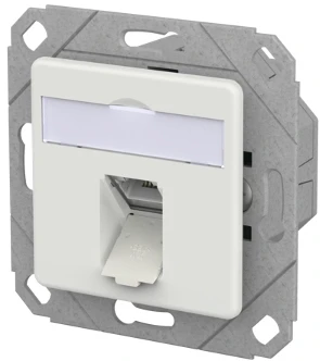 Schneider Electric METZ CONNECT Lizdas przyłączeniowe E-DAT C6A LSA++ 1 Port UPk balta sygnałowy (130E371127-I)