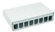 METZ CONNECT modulis AP korpusas 8 jungtys, grynai baltas, be komplektacijos