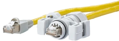 Metz METZ CONNECT E-DAT pramoninis jungiamasis kabelis V6, IP67 - RJ45, 20 m