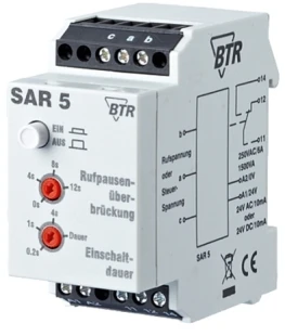 METZ CONNECT stiprios srovės pajungimo relė SAR 5 HS 24V AC/DC