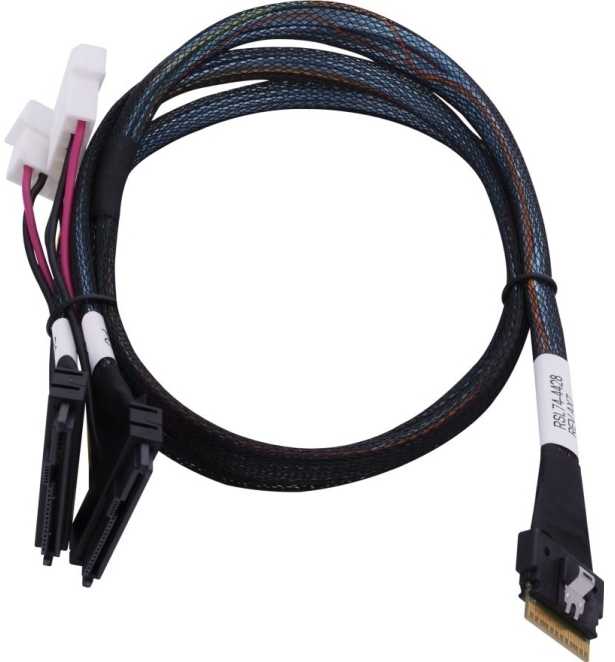 Micro Chip Adaptec Microchip Technology 2305500-R kabelis SAS 0,8 m Juodas, Wielobarwny