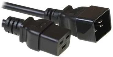 Maitinimo kabelis MicroConnect C19 - C20, 16A, 0,5 m (PE141505)