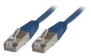 MicroConnect Patchcord, FTP, CAT6, 0,5 m, mėlyna (B-FTP6005B)