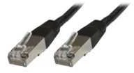 MicroConnect Patchcocrd FTP, CAT6, PVC, 0,5m, juoda (B-FTP6005S)