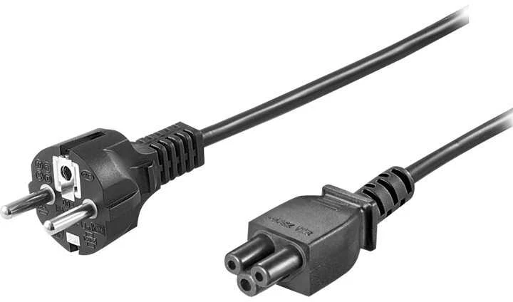 „MicroConnect“ maitinimo laidas CEE 7/7 – C5 1,8 m – PE010818S