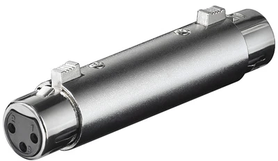 MicroConnect Goobay Perėjimas XLR-3 lizdas – XLR-3 lizdas