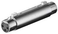 MicroConnect Goobay Perėjimas XLR-3 lizdas – XLR-3 lizdas