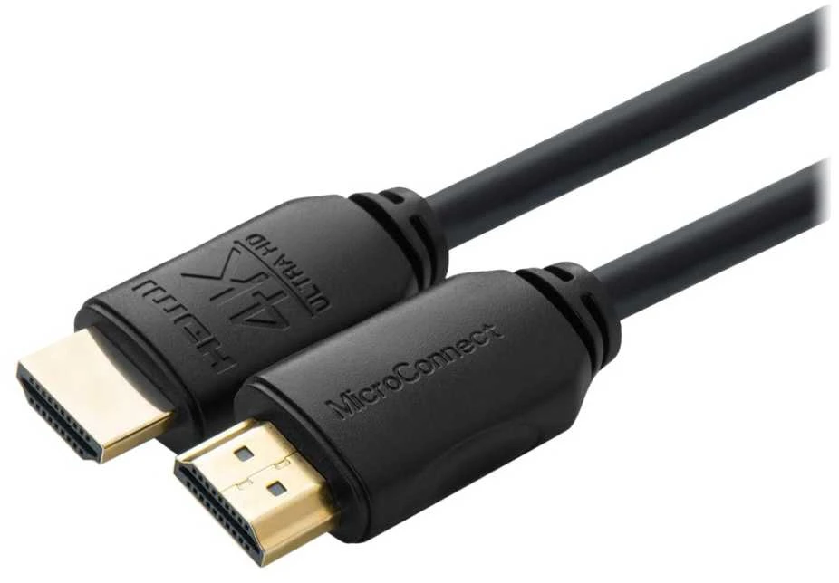 Kabelis MicroConnect HDMI - HDMI 0,5m juoda (MC-HDM19190.5V2.0)