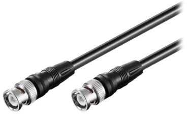 Kabelis MicroConnect BNC - BNC 1m juoda (50423)