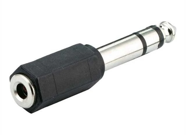 Garso adapteris 6.35mm kištukas į 3.5mm lizdą