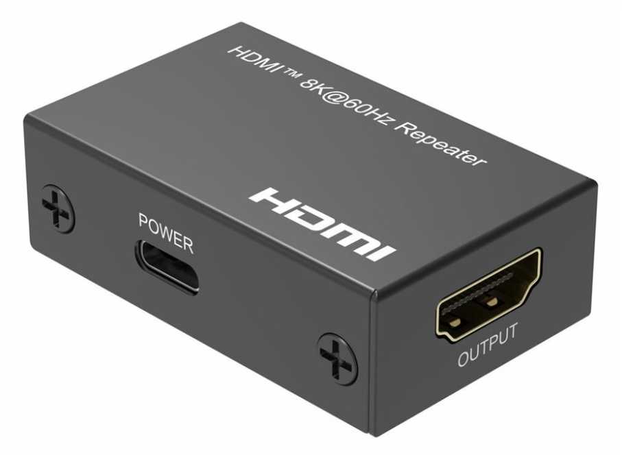 System przekazu sygnału AV MicroConnect Microconnect MC-HDMIREPEATER-8K bez kategorii
